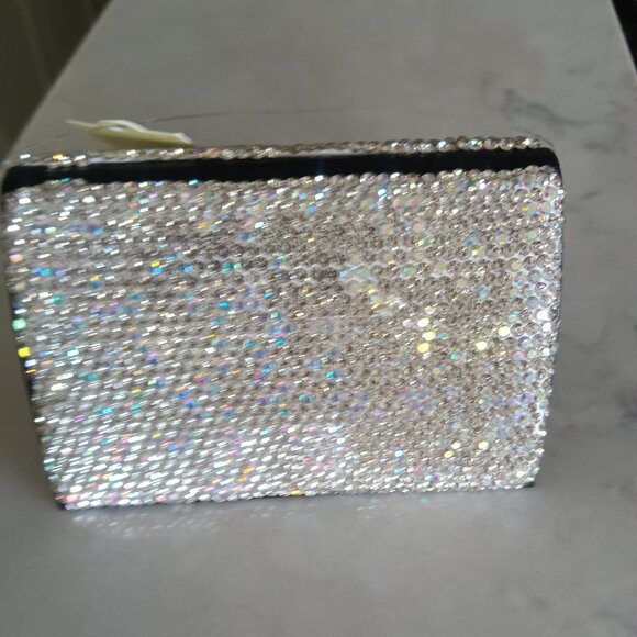 A crystal embellished business card holder in 4 colors - Picture 3 of 8